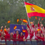 Abanderados españa Olimpiadas Paris