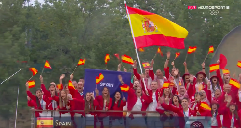 Abanderados españa Olimpiadas Paris